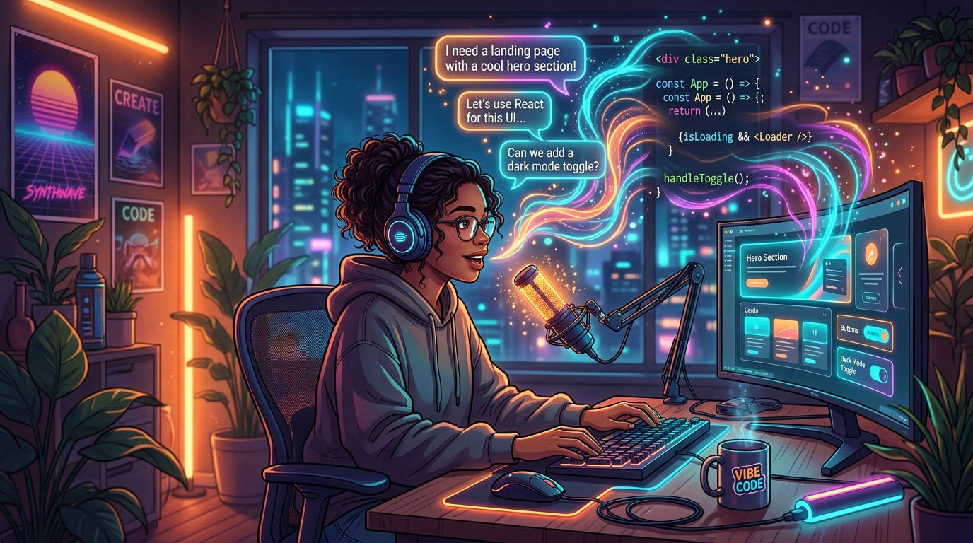 Vibe Coding คืออะไร? เทรนด์เขียนโค้ดด้วยภาษาคน ข้อดี ข้อควรระวัง และวิธีนำไปใช้จริงในระดับธุรกิจ